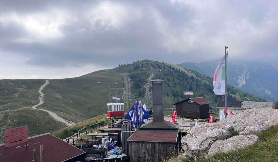 Hřeben Monte Baldo